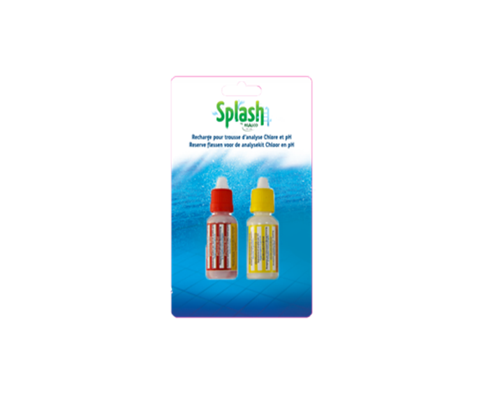 Splash Recharge pour kit pH/chlore
